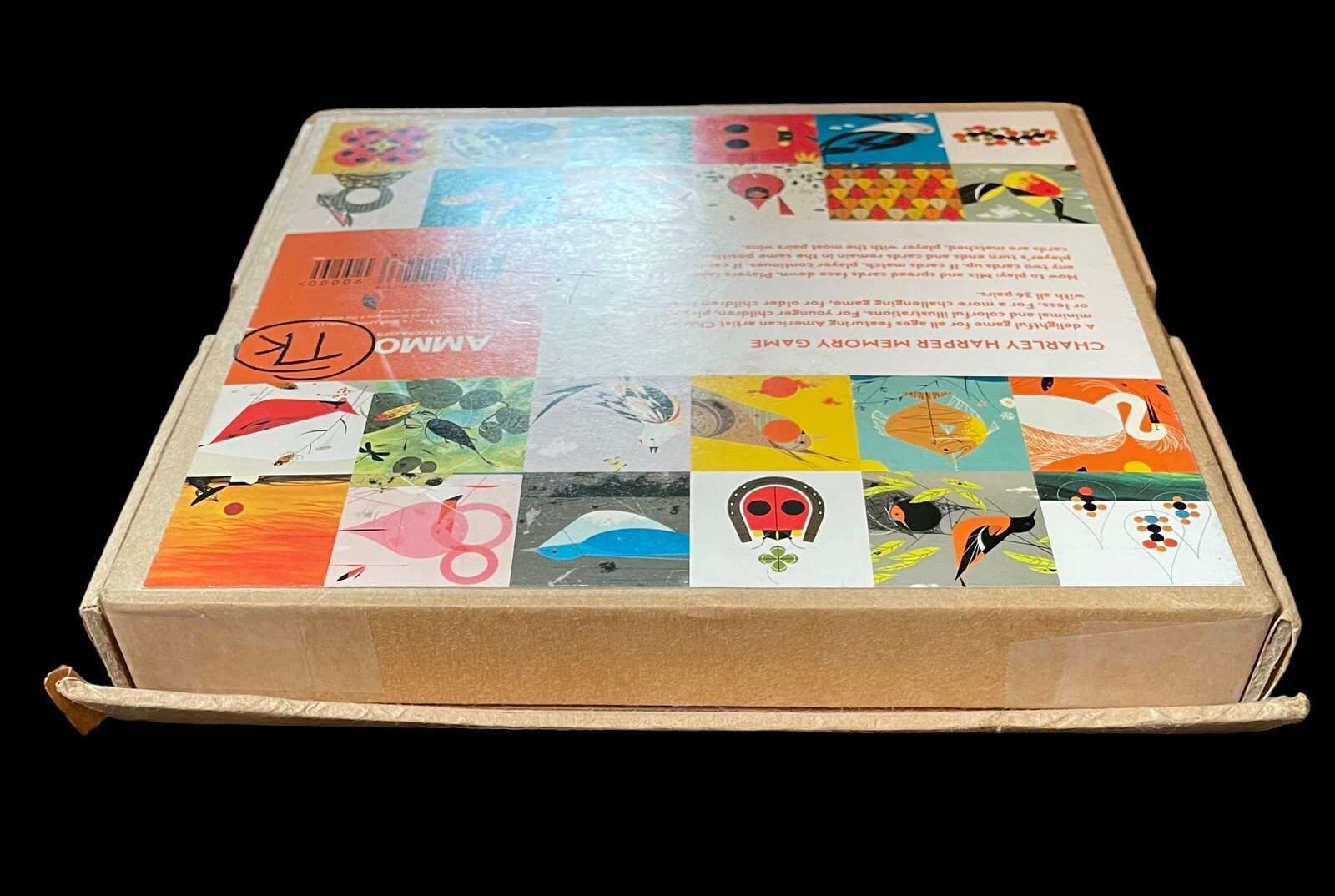 American Artist Charley Harper Memory Game Ammo Books Nature Scenes Rare MCM