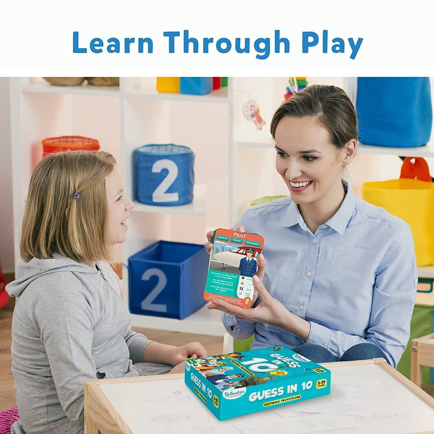 Skillmatics Card Game : Guess in 10 Inspiring Professions | Gifts for Ages 6+Yrs