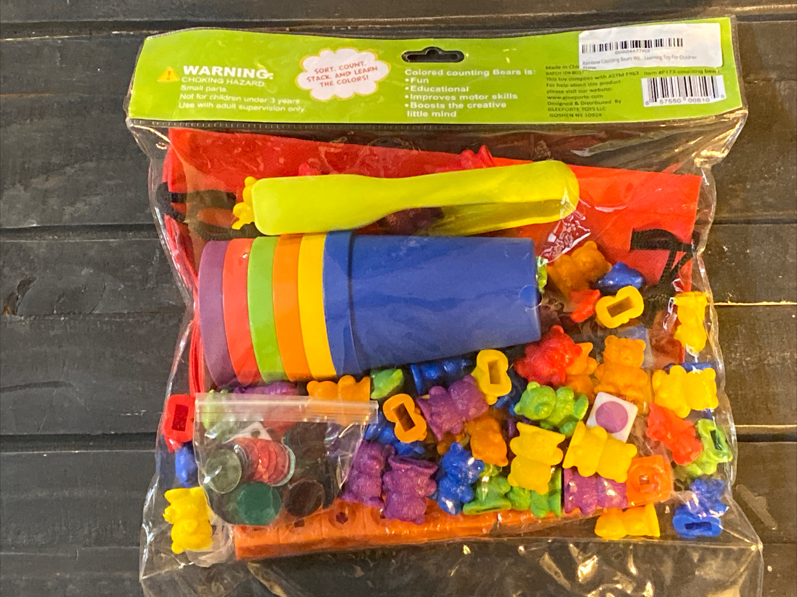 Gleeporte Counting Bears Set Brand New