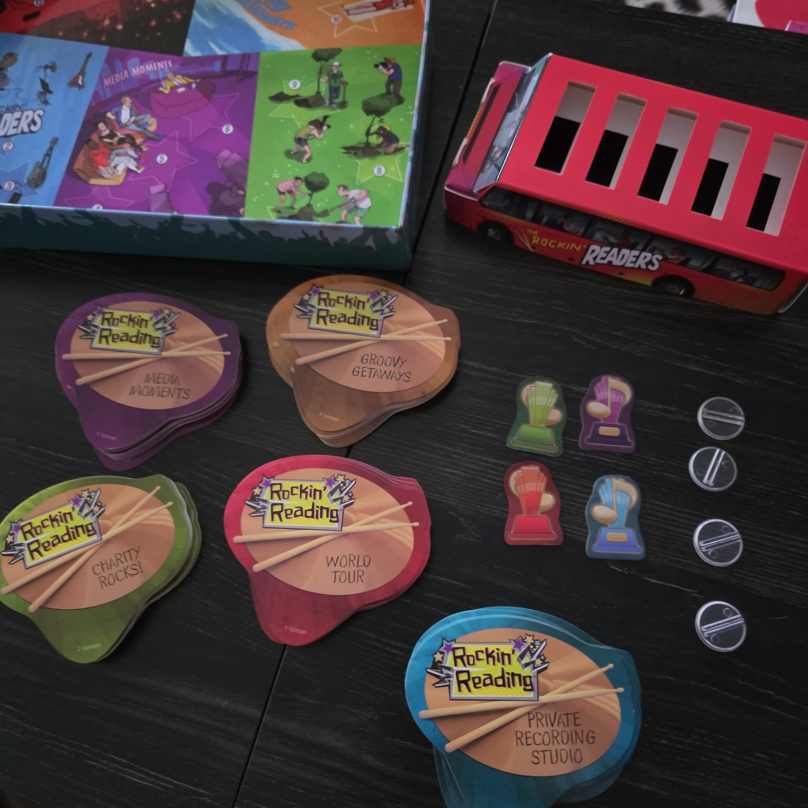 Educational Insights Rockin’ Reading Board Game Grades 3 Plus Homeschool