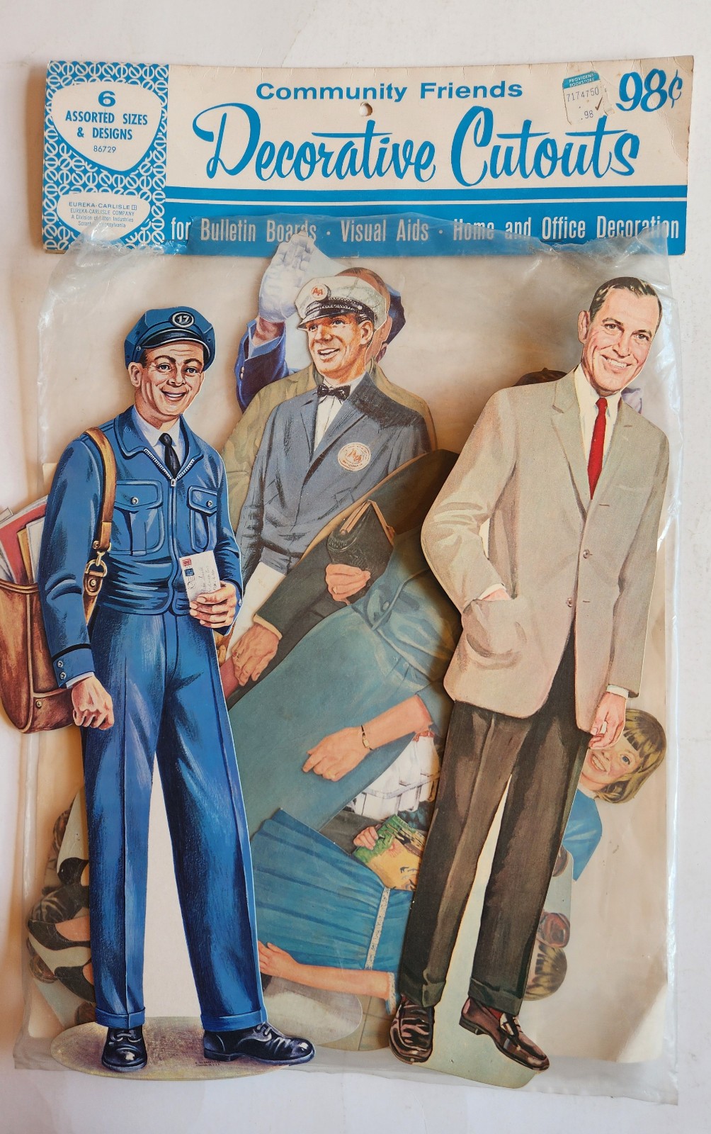 Decorative Cutouts Community Friends What Are Their Jobs? Euraka-Carlisle