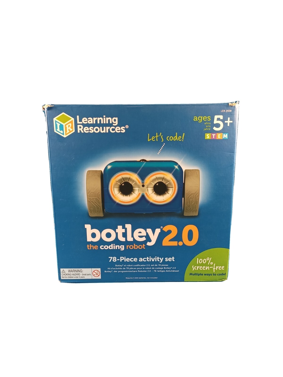 Botley 2.0 Coding Robot 78 Pc Activity Set Learning Resources Educational STEM