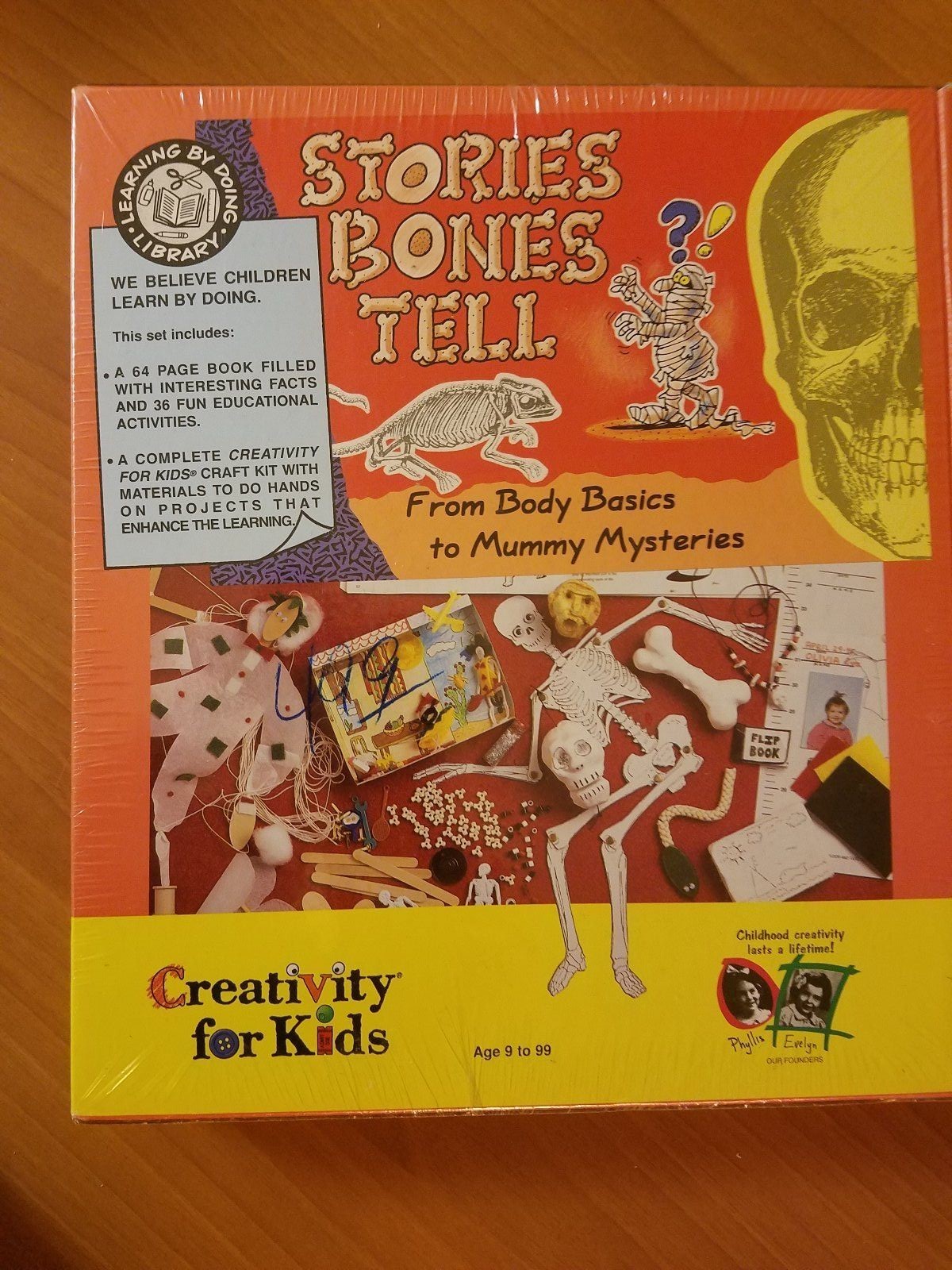 CREATIVITY FOR KIDS – STORIES BONES TELL – NIB BODY BASICS TO MUMMY MYSTERIES