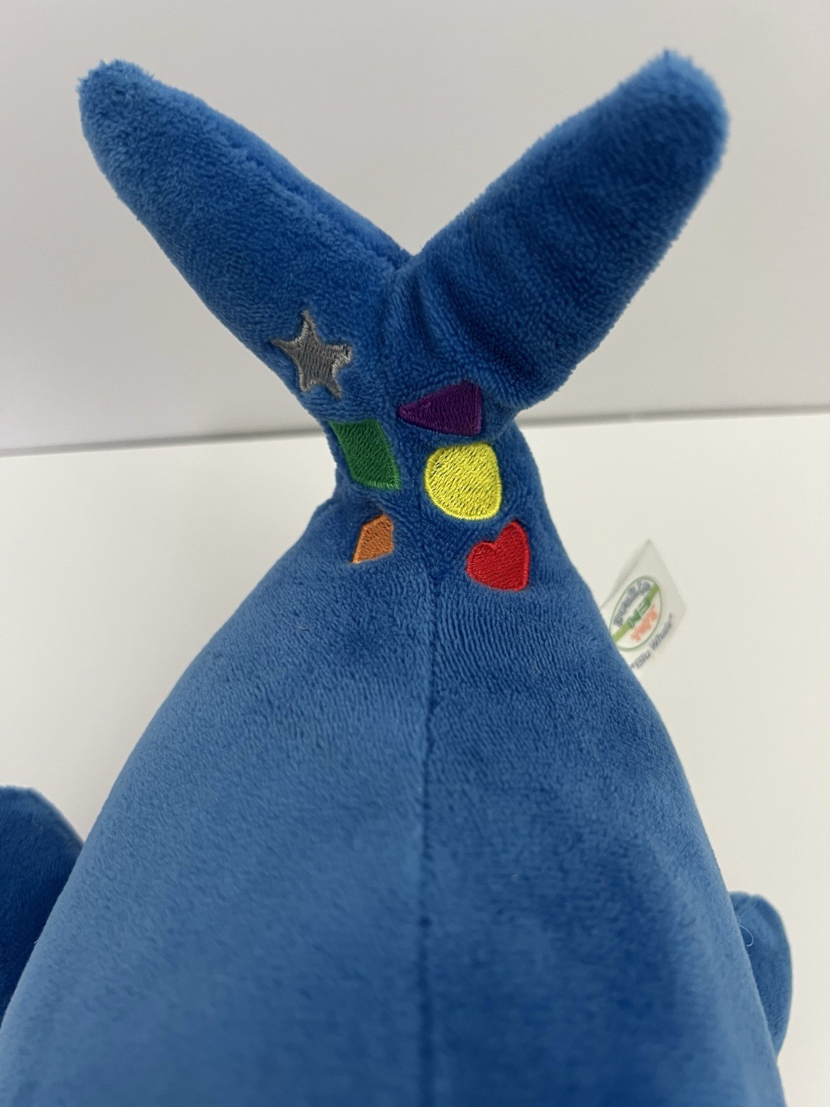 2021 Buckle Toys BLU the WHALE Plush 8” LEARN to BUCKLE Development Stuffed Toy