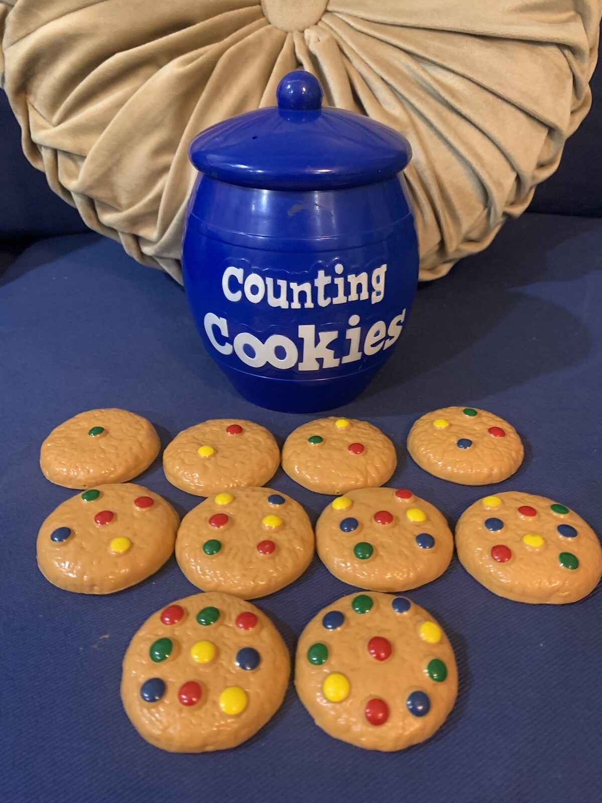 LEARNING RESOURCES COUNTING COOKIES ORIGINAL RARE COMPLETE