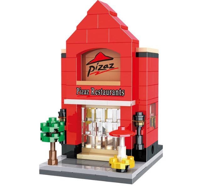Clearance Sale: Build your Own Street View with Mini BLOCK iBlock 6401