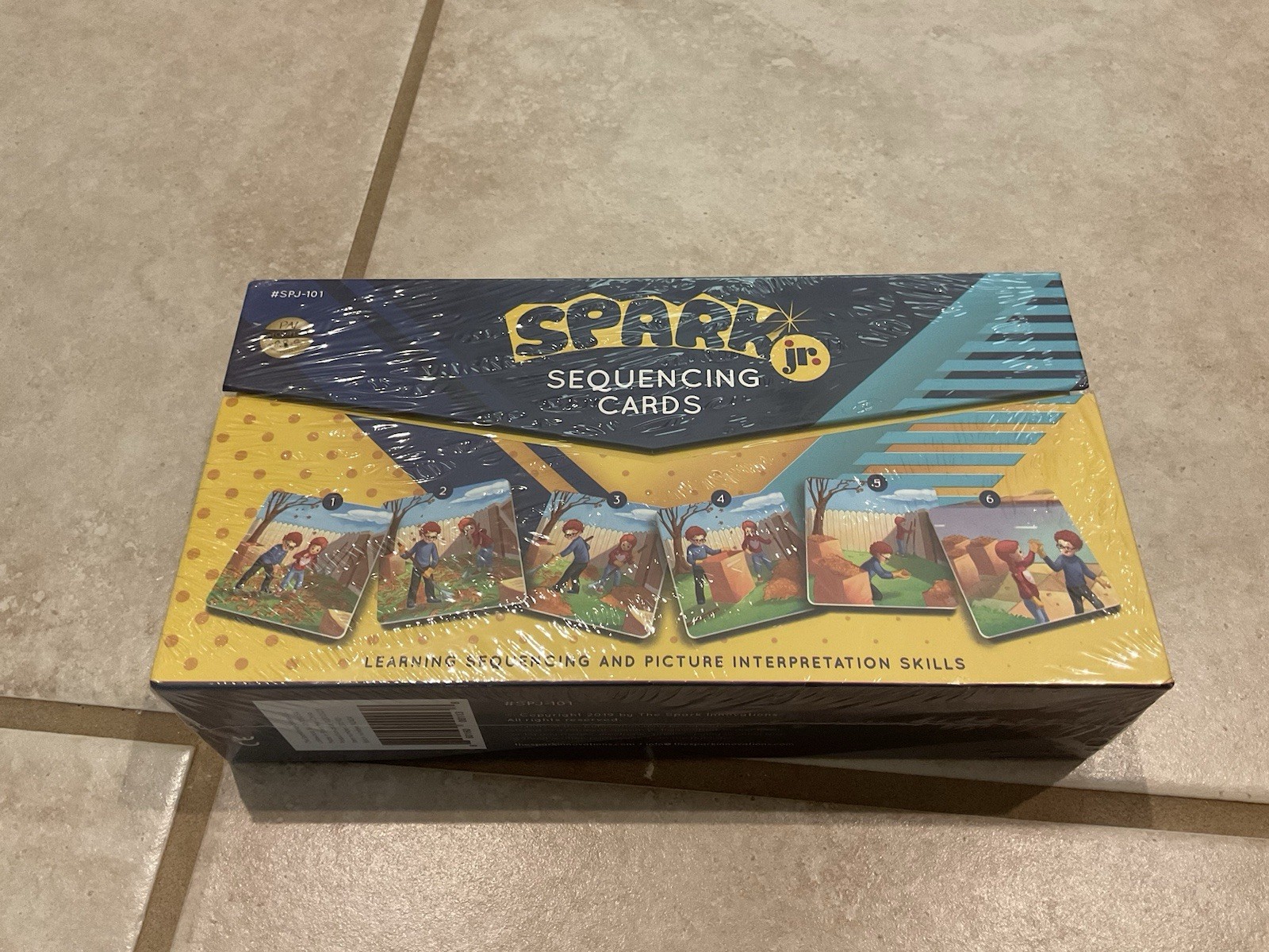 Spark Jr Sequencing Cards For Storytelling and Picture Interpretation Story Sets
