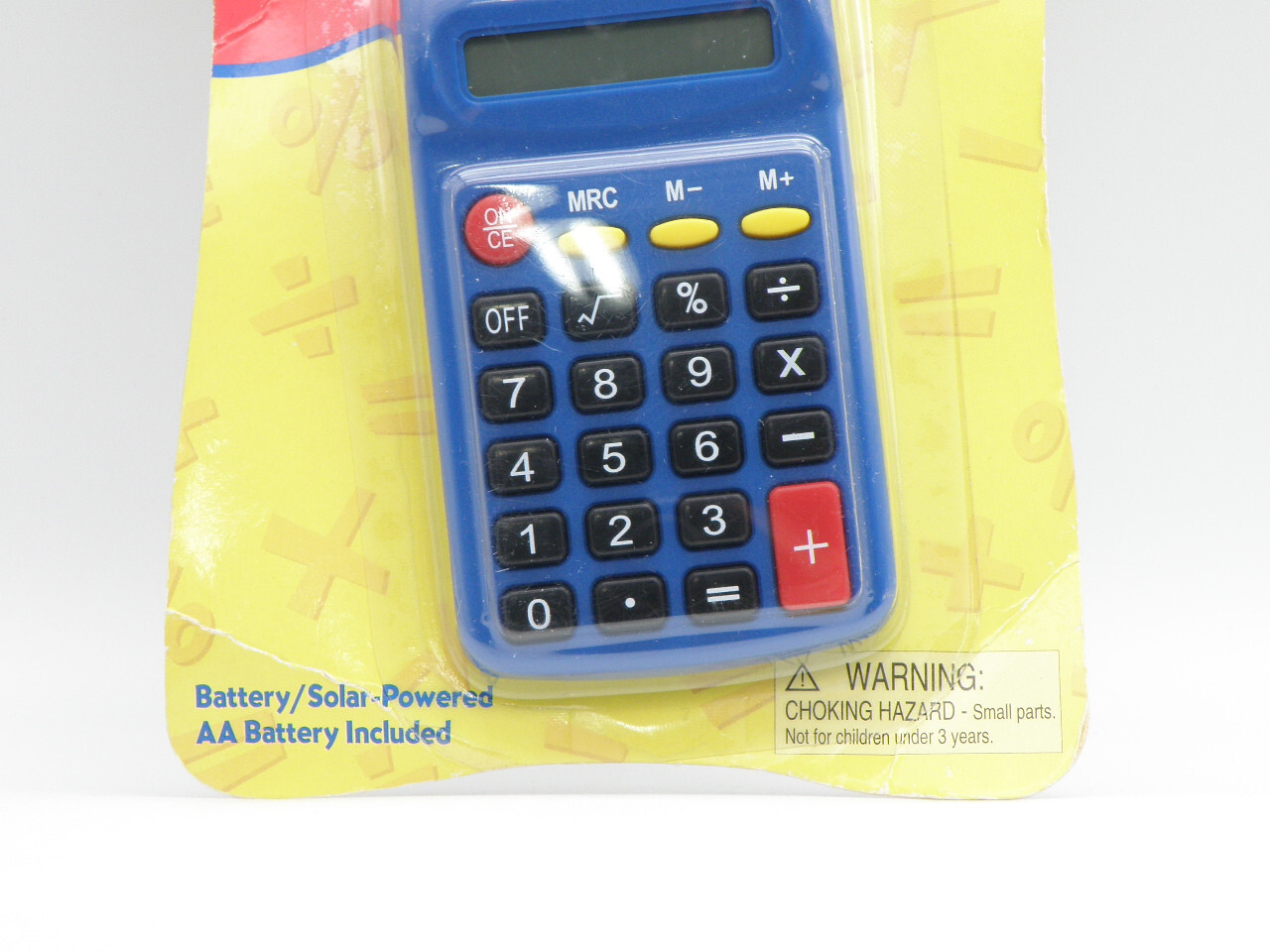 Primary Calculator Learning Resources Solar & Battery Powered LER 0037 NOS