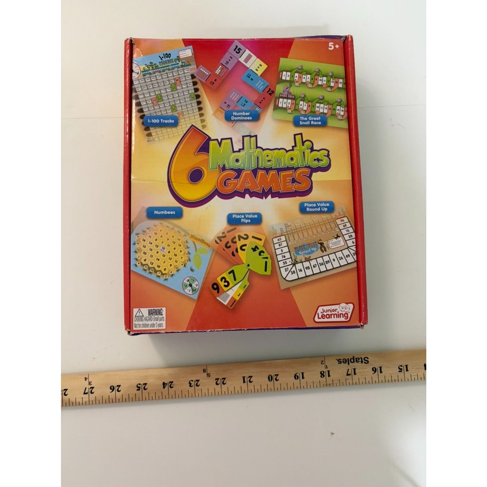 6 Mathematics Games By Jr. Learning