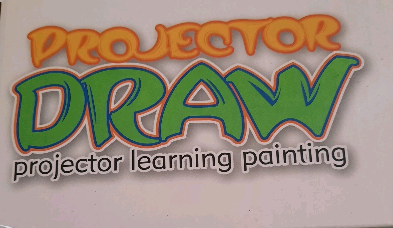 Projector Draw Children’s Learning and Painting Fun