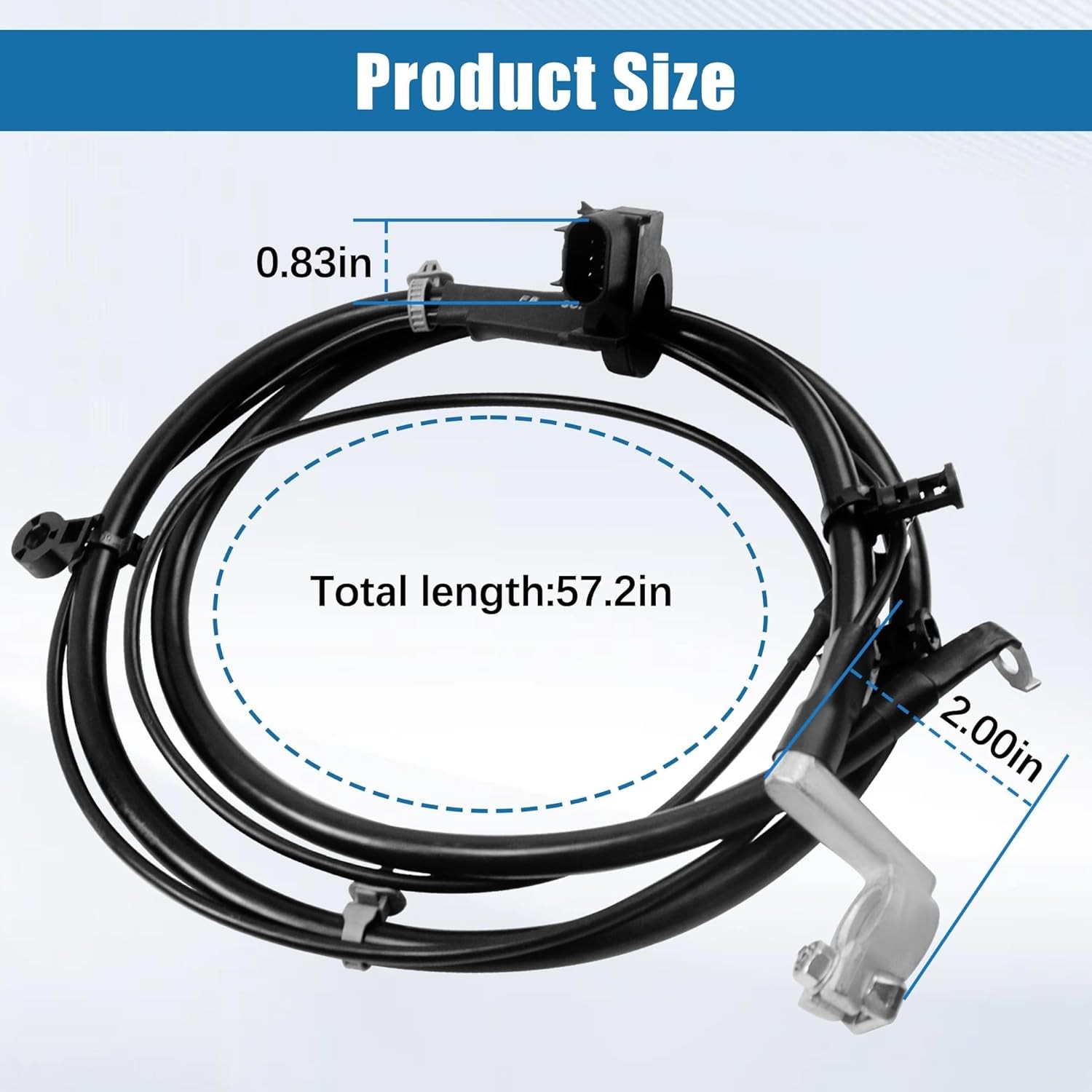 84634113 84109461 Battery Negative Cable 84634109 Negative Battery Cable