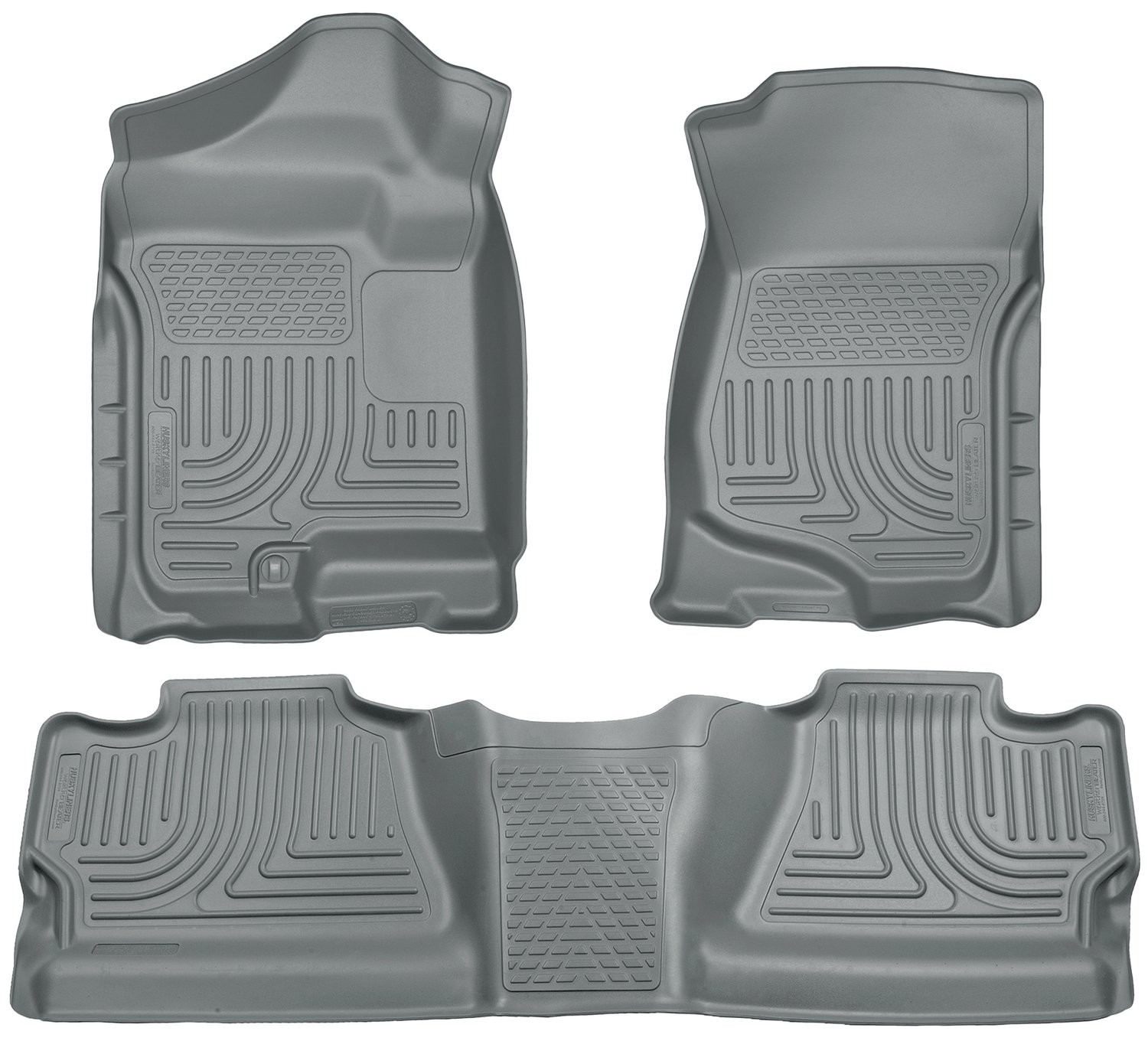 Husky Liners Weatherbeater Custom Fit Floor Mats for 2007-2014 Silverado Sierra