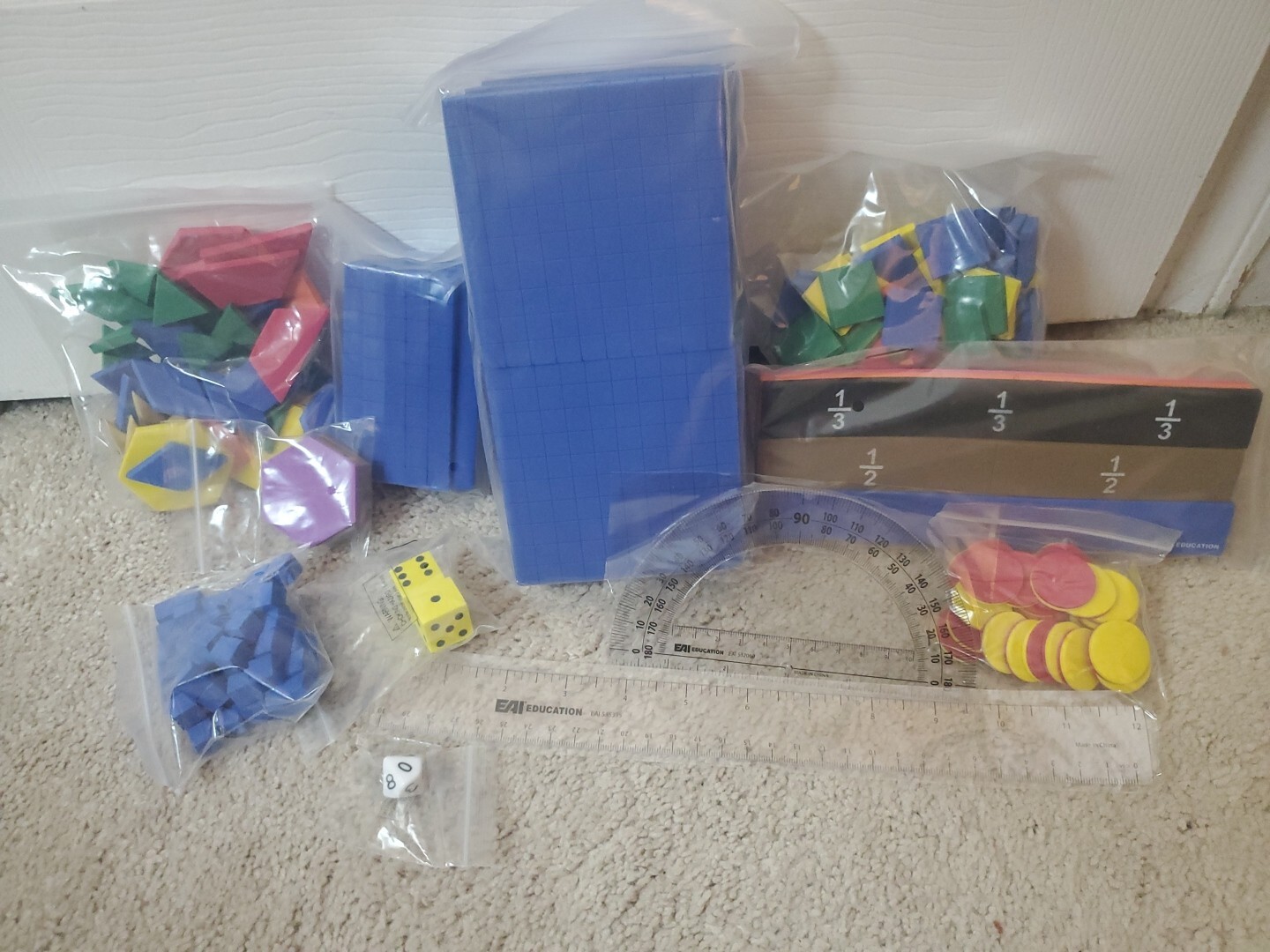 EAI Student Manipulative Kit Math Alphabet ABC Arc ETA Lakeshore Gr 3-5 Teacher