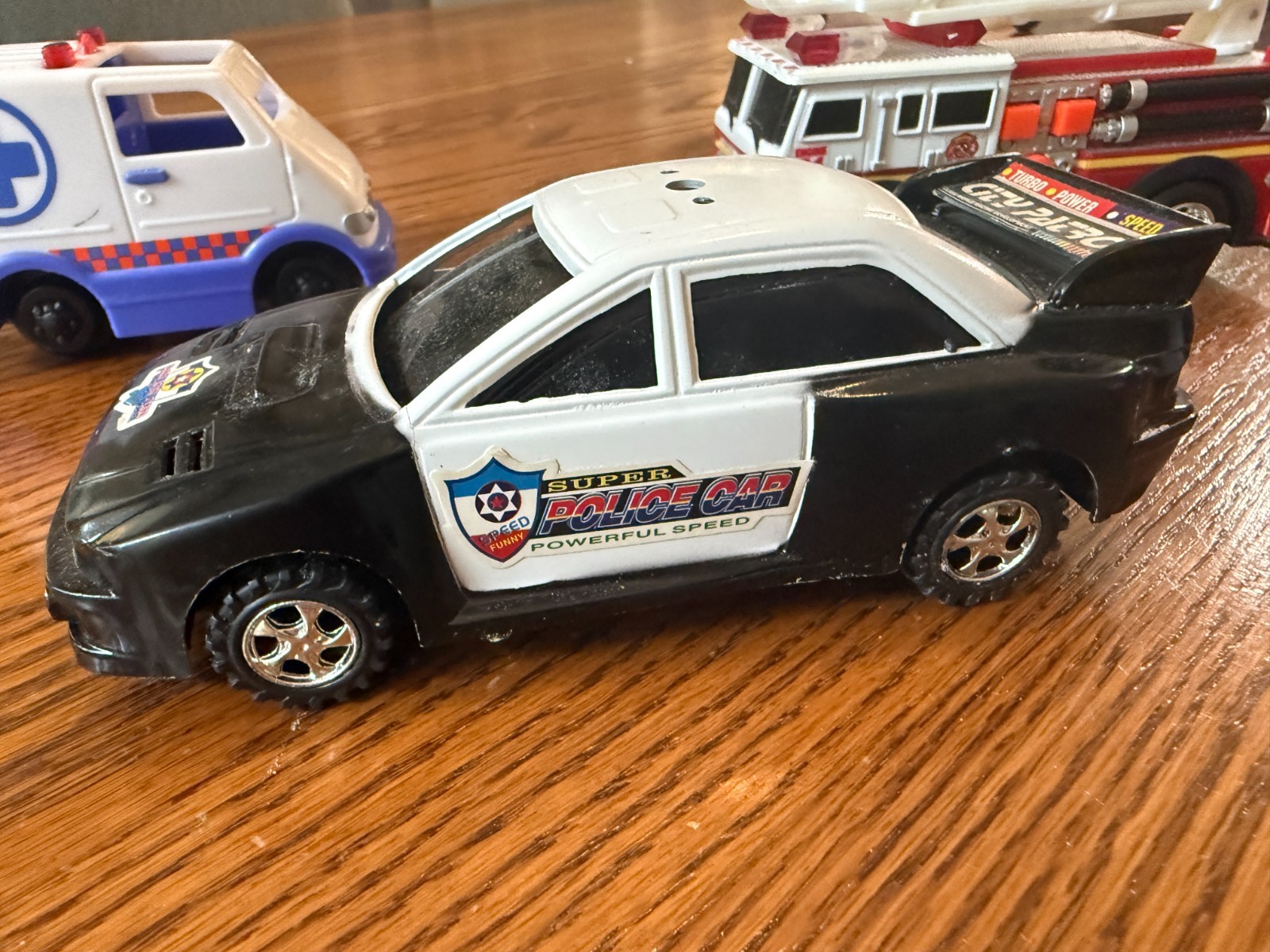 Sand Tray Play Therapy Miniatures First Responder Vehicles Police Fire Tonka Lot