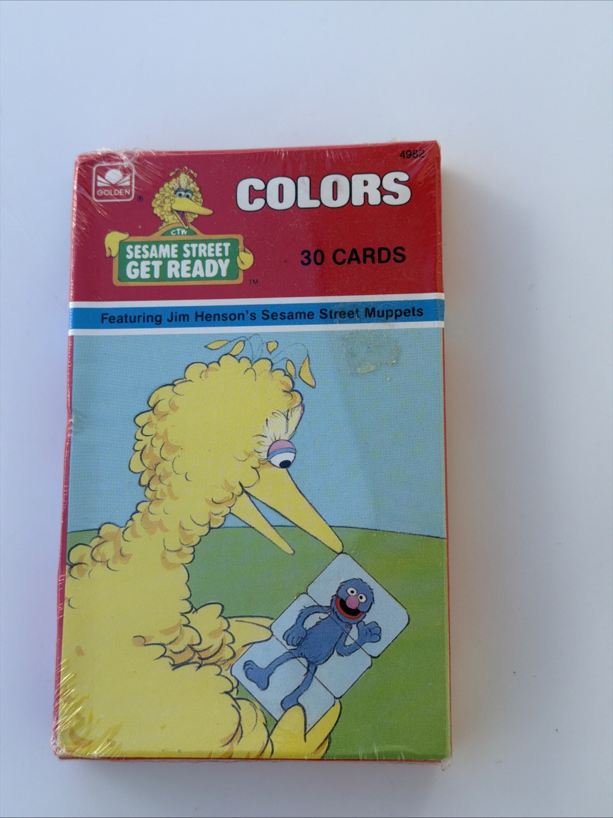 VINTAGE SET OF 30 “SESAME STREET GET READY” FLASHCARDS (p3)