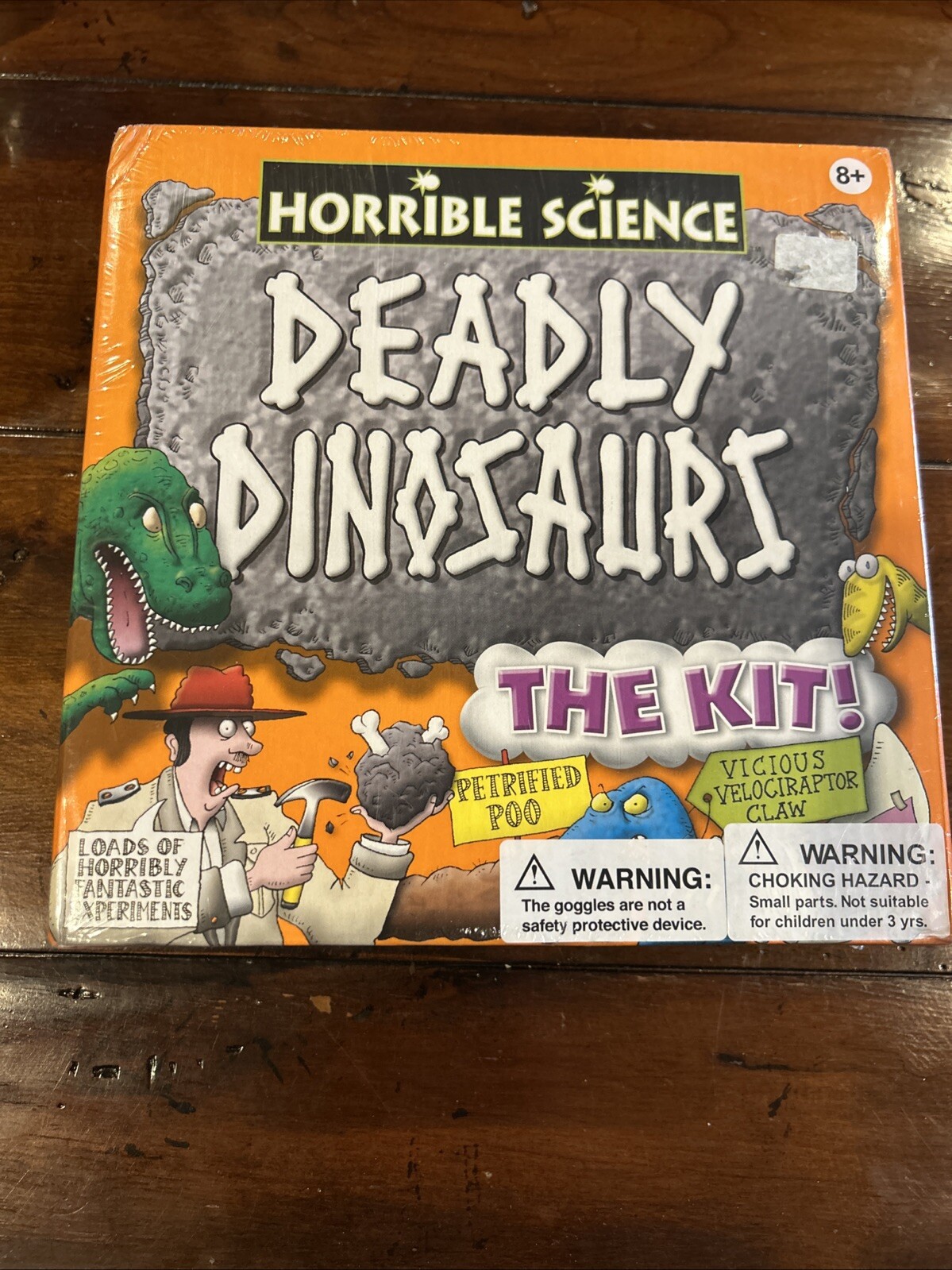 Horrible Science Deadly Dinosaurs the Kit, Brand New and Sealed fossil