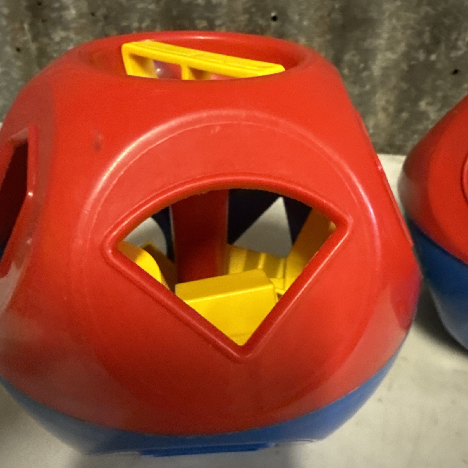 2 x Tupperware Shape O Balls – Educational Shape Sorter Classic Toy Shapes