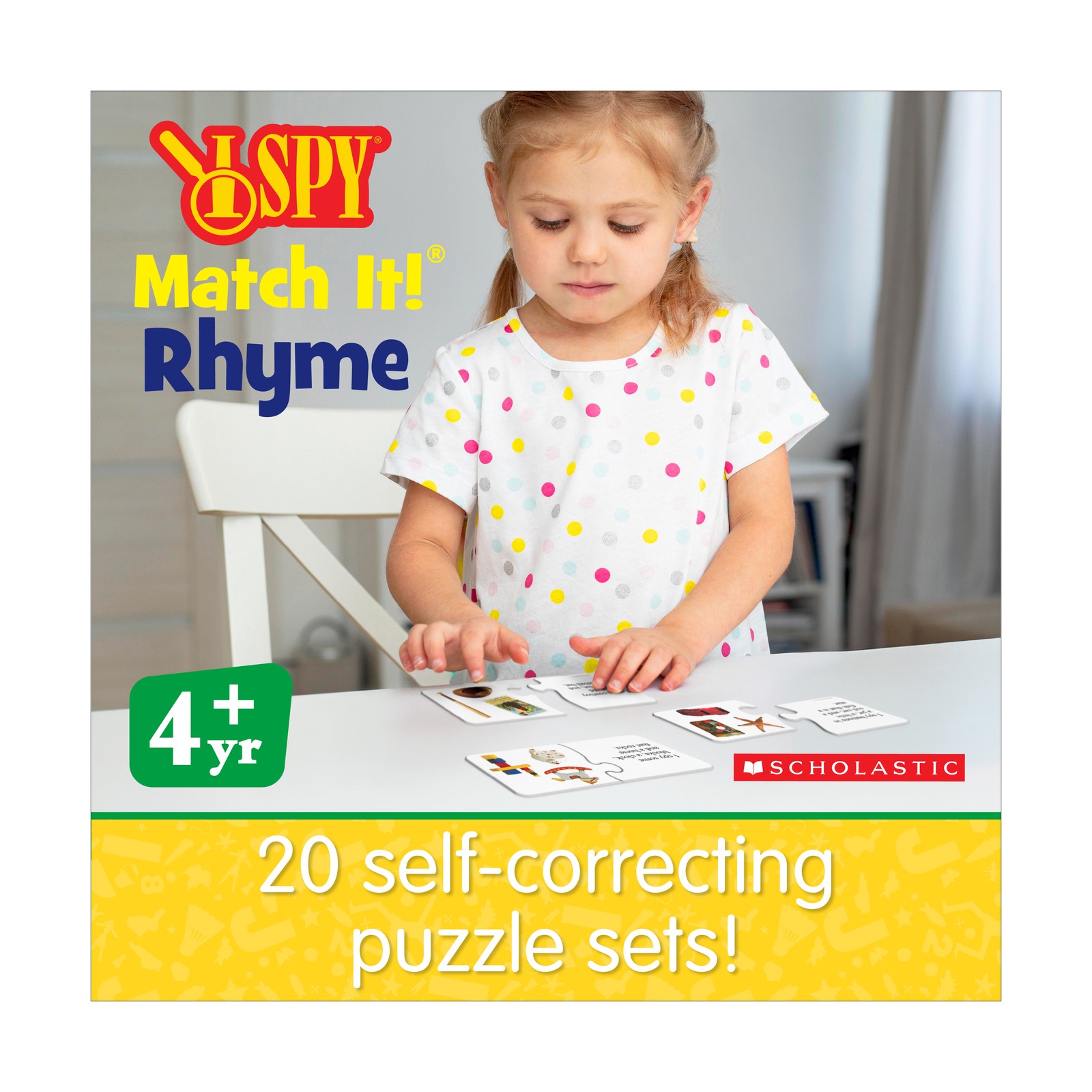 New – The Learning Journey I SPY Match It! Tin – Rhyme – Ages 4+ | 1+ players
