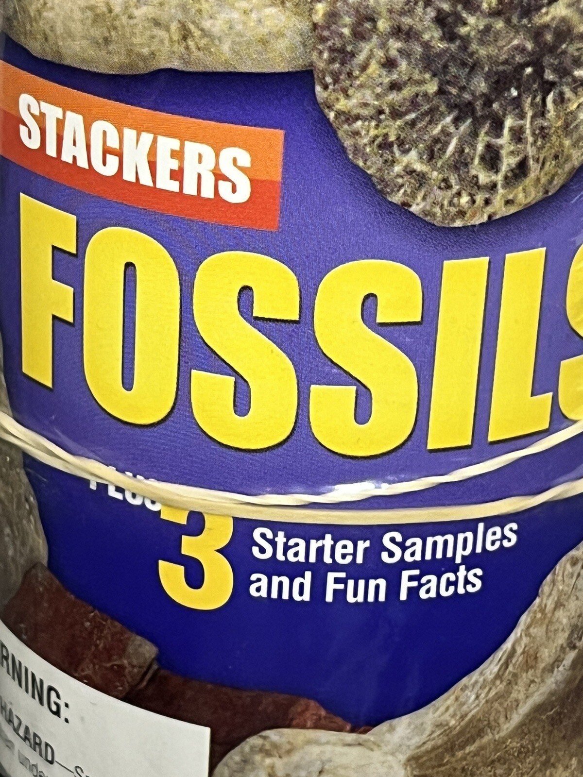 Stacker Fossils Three Starter Samples And Fun Facts New Sealed Gift Science