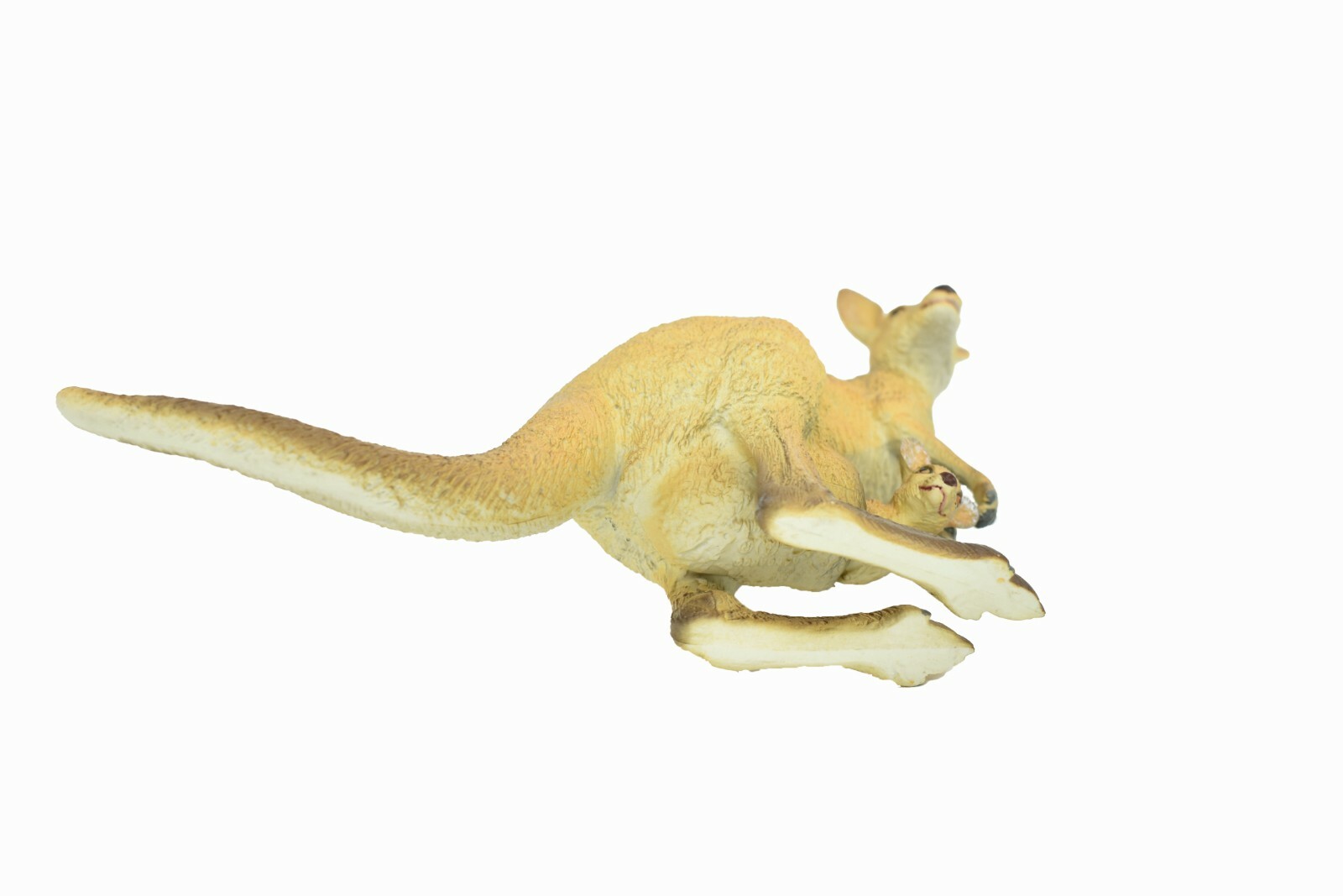 Kangaroo With Baby, Life Like Plastic Replica 9″W x 6″T ~ F2085B186