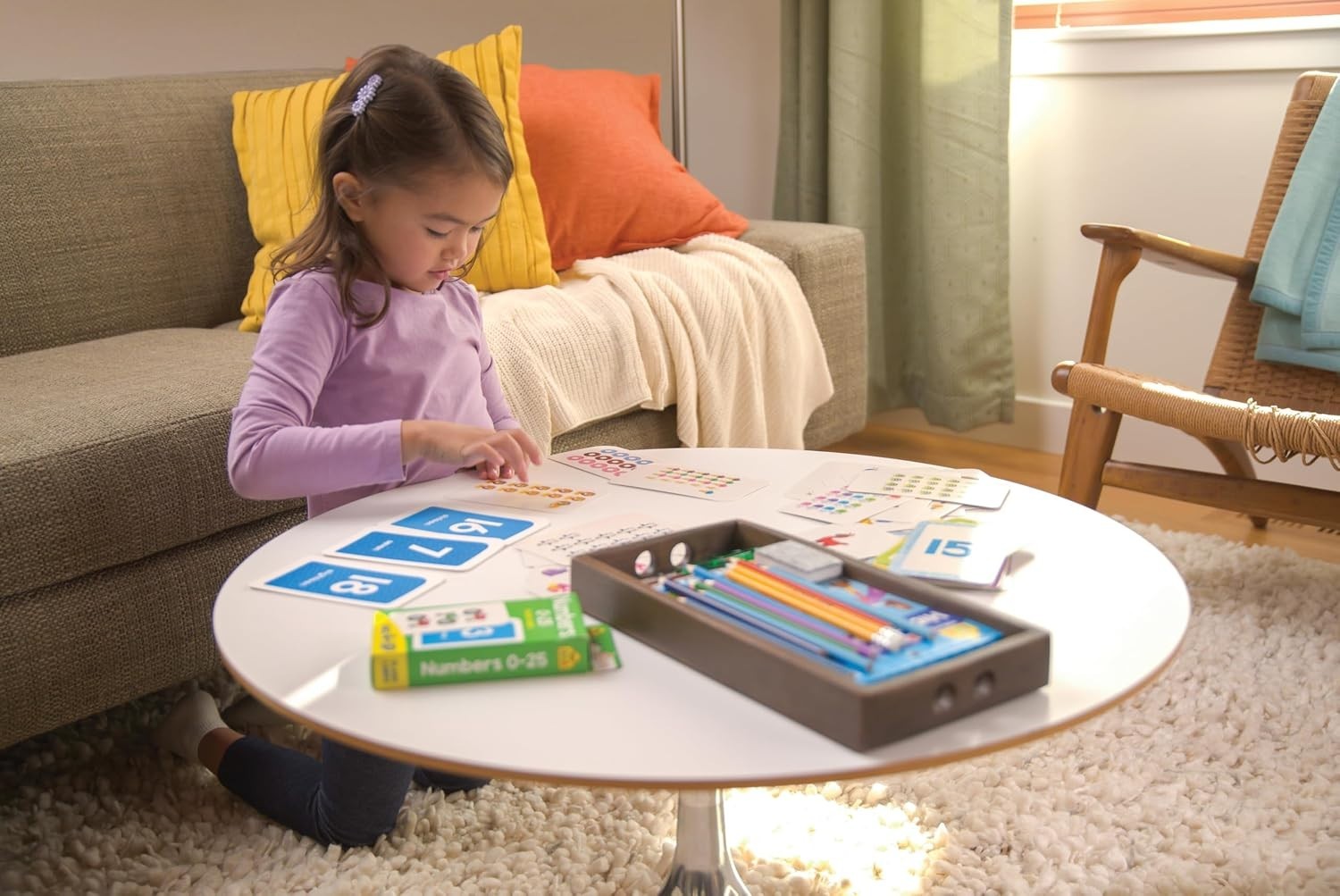 School Zone Numbers Flash Cards: Toddler, Preschool, Kindergarten, Learn Math…