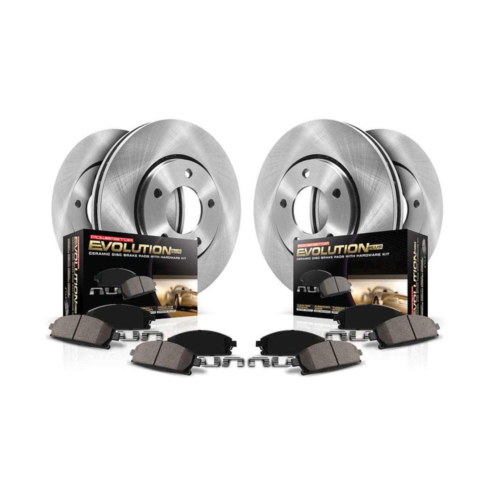 PowerStop Front and Rear Brake Kit for Nissan Altima 2013-24 – Z17 Ceramic Br…