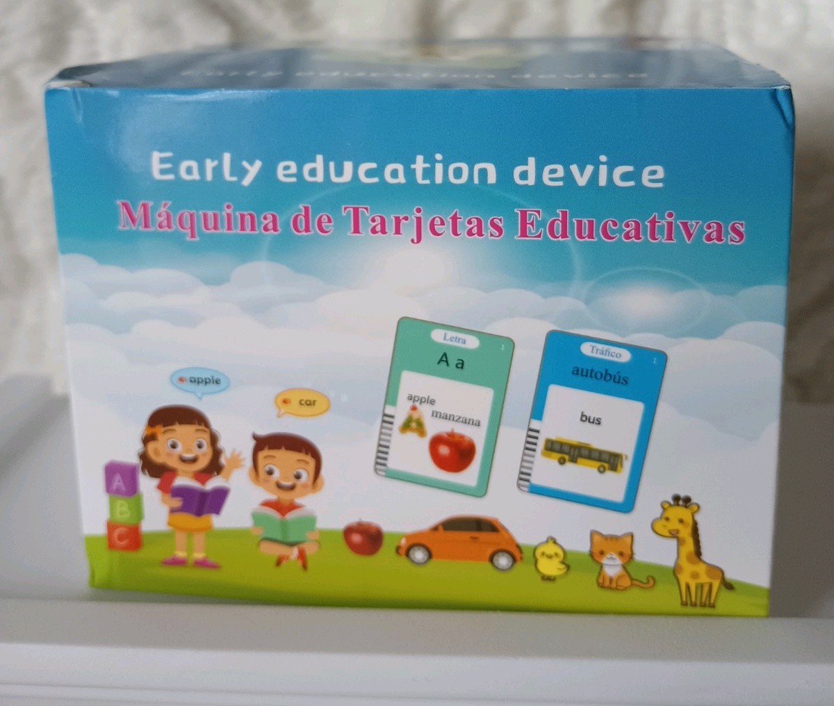 Early Education Talking Devise Spanish/English 3 & Up New With Charger