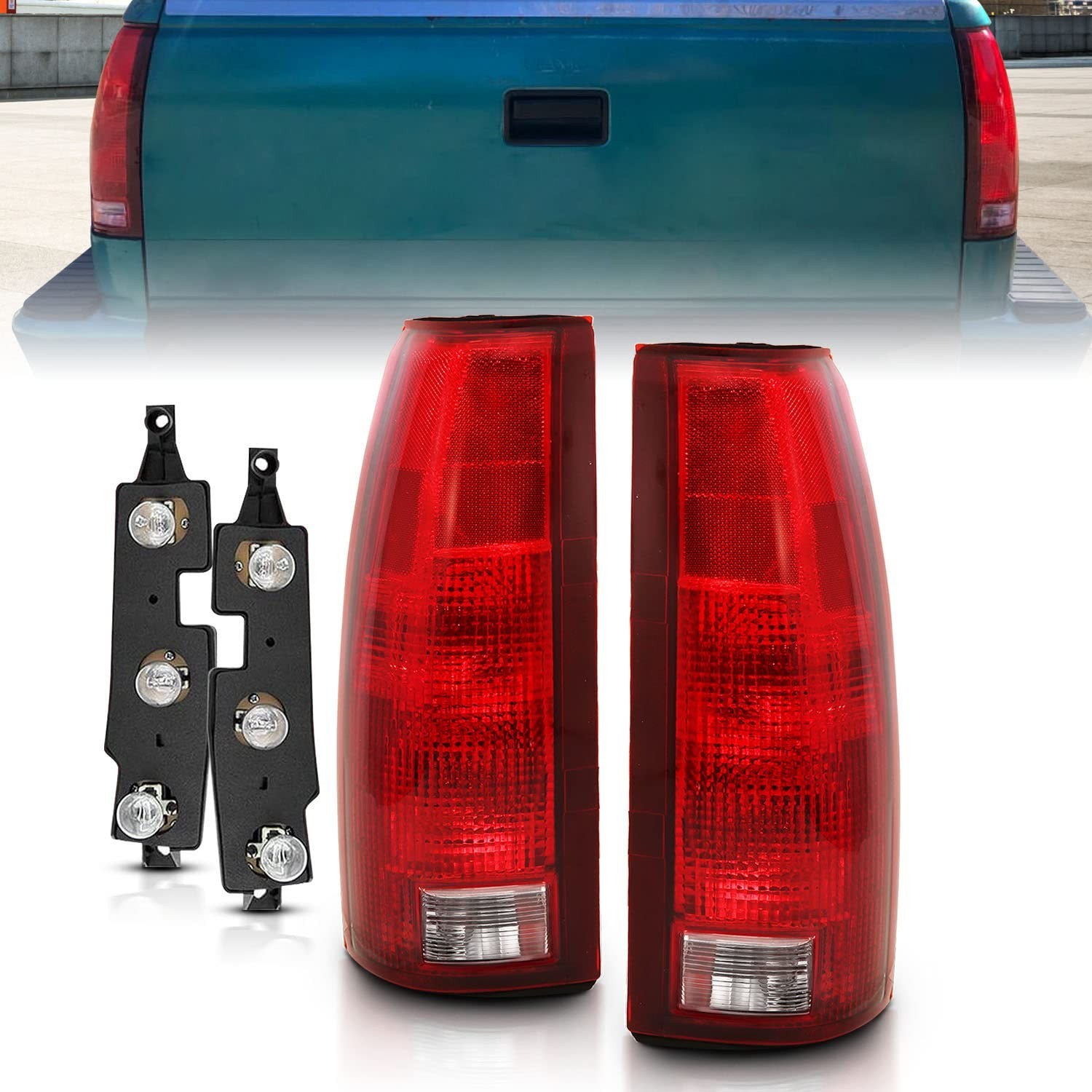 AmeriLite for 1988-2000 Chevy GMC C/K Silverado Sierra Truck Tahoe Suburban O…