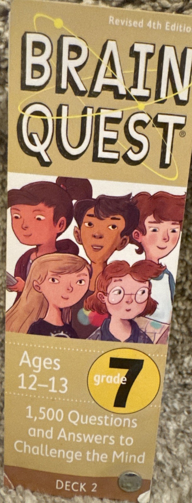 Brain Quest 4th Edition Grade 7 Deck 2