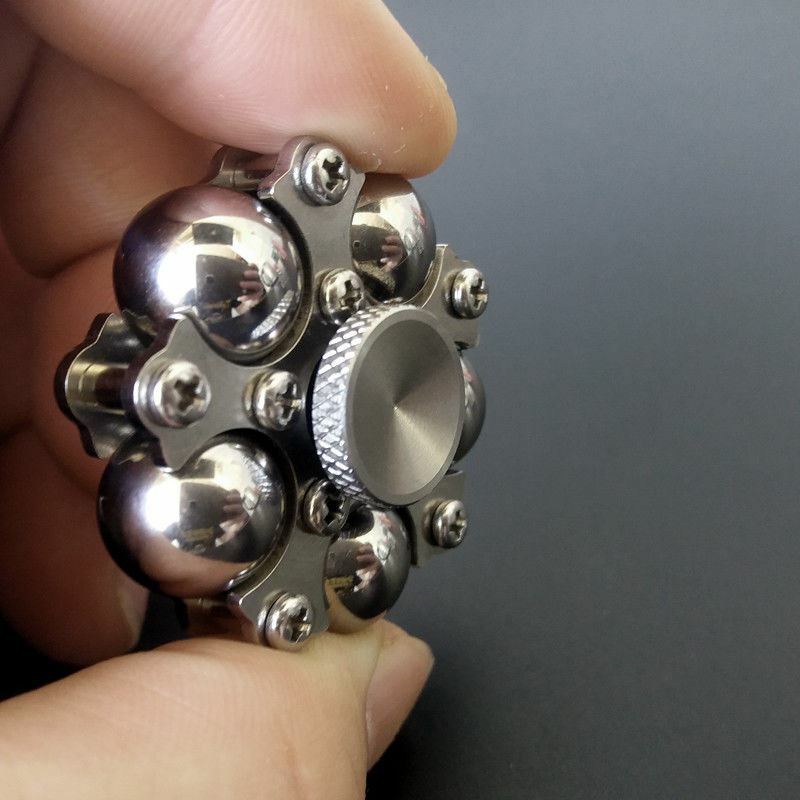 Ferries Wheel decoration Stainless Steel Fidget Hand Spinner Finger EDC Toy DIY