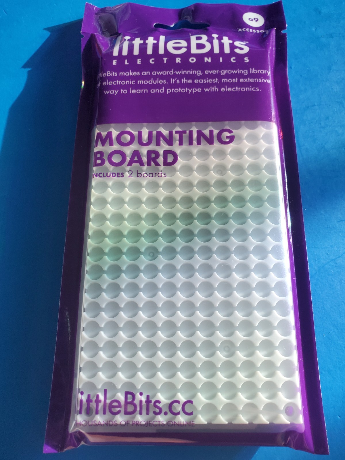 NEW Factory Sealed littlebits Mounting Board a9 comes with 2 boards