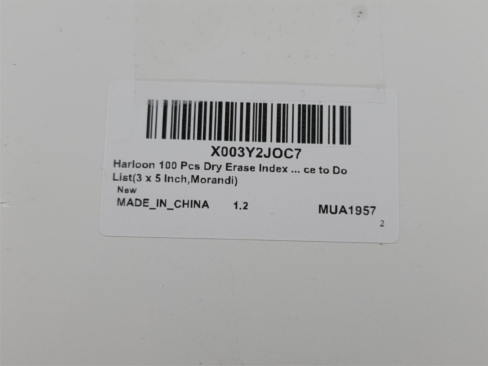 3×5″ Dry Erase Index Card Flash Cards Erasable Gray Green Blue – See Qty