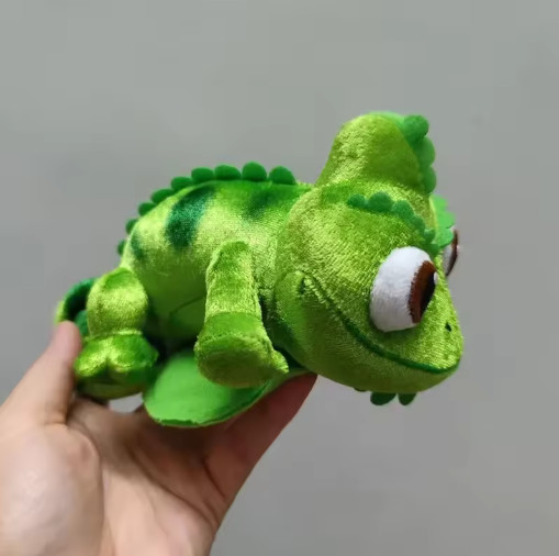 15cm Pascal Chameleon Plush Doll Magnet Soft Stuffed Toy Kids Gift Home Decor