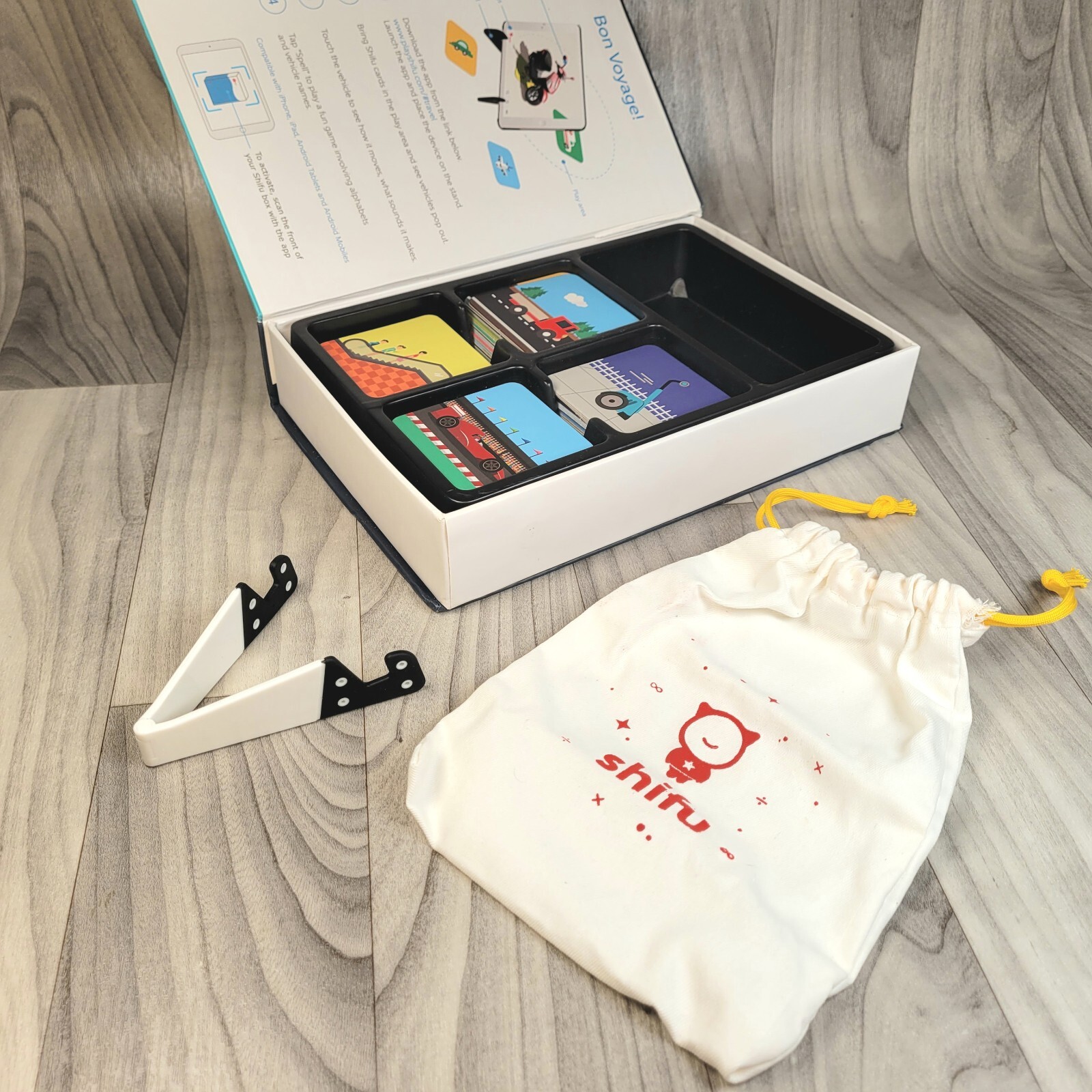 Shifu Travel Innovative Augmented Reality AR Education Game Set 2-6 Vehicle Card