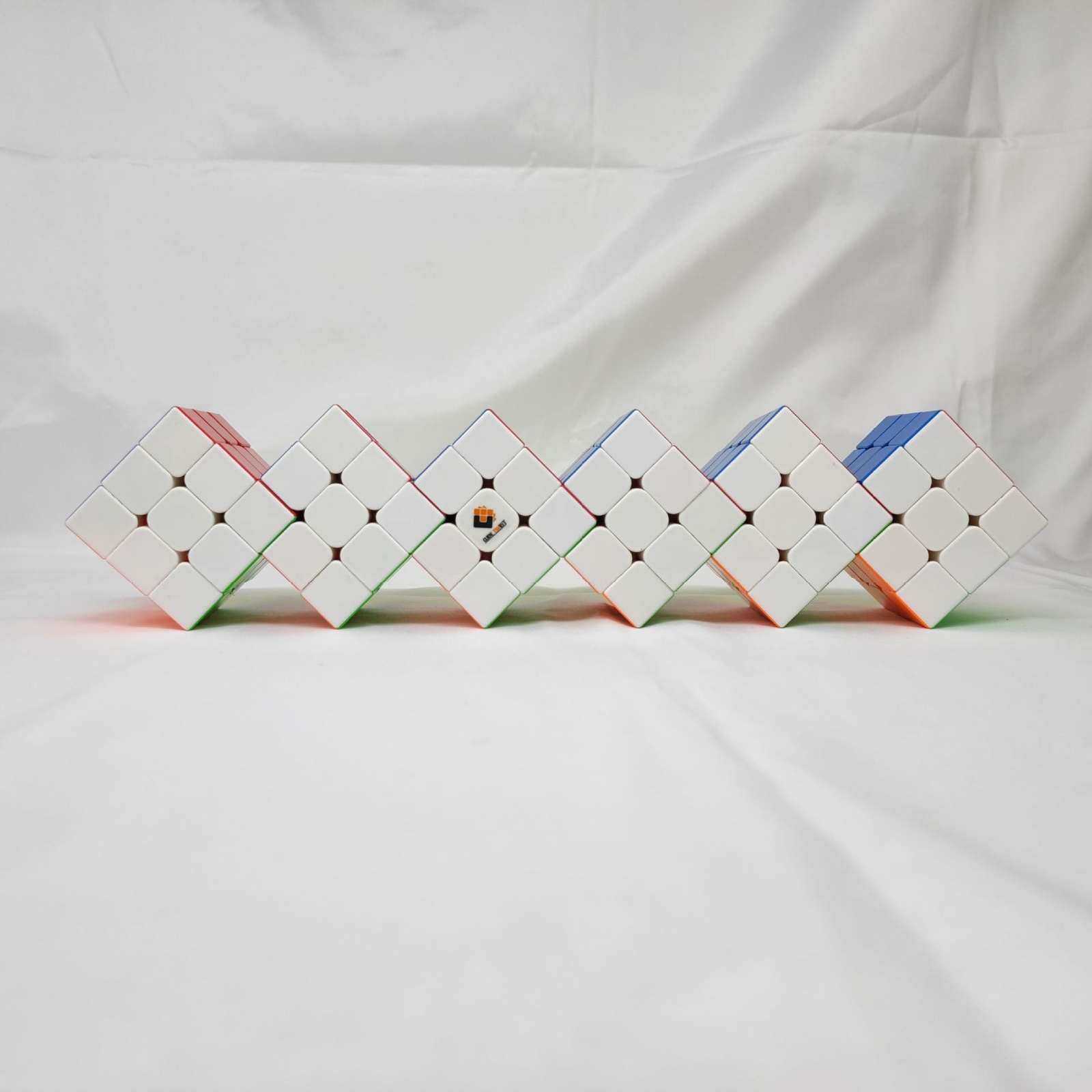 Limited Rotation Siamese Puzzle Cube Toys Magic Twist Brain Teasers Games Gifts