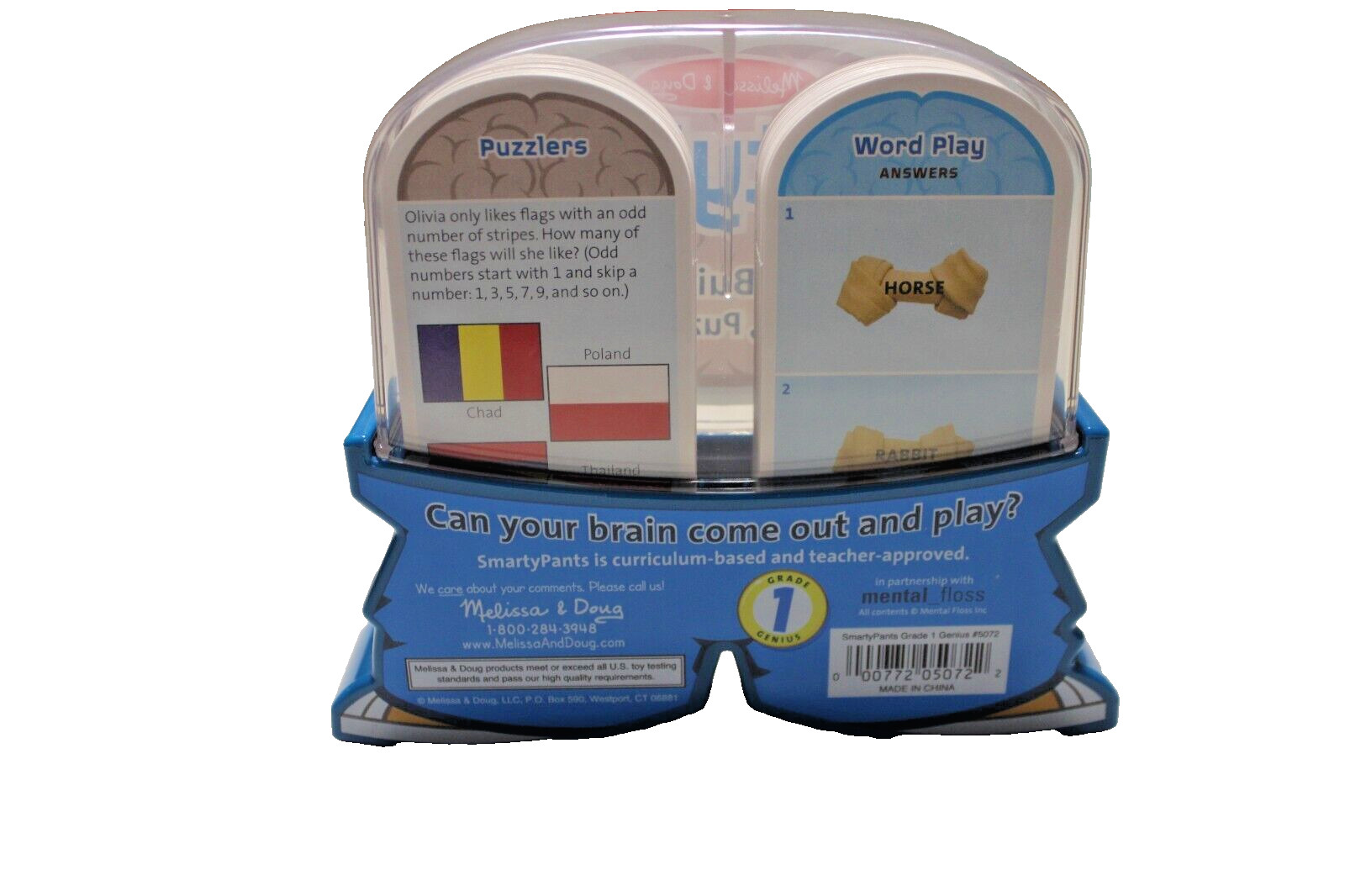 Melissa & Doug Smarty Pants PreK, 1st Grade Brain Building Cards Homeschool