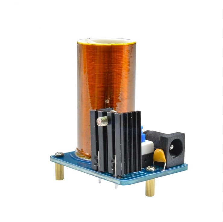 Mini Small Tesla Coil Model Model Kids Science Project Physics School Electric