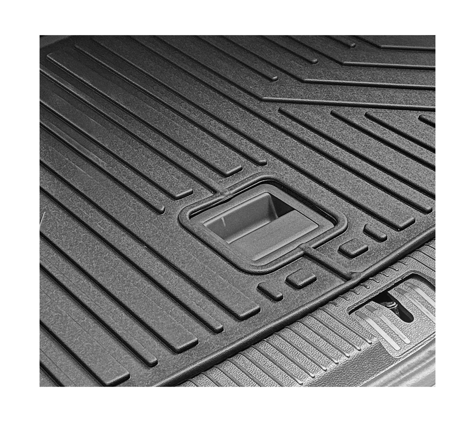 Cargo Mat with Backrest Mats for Volkswagen VW Atlas 2018-2024 2025 Car Mat A…