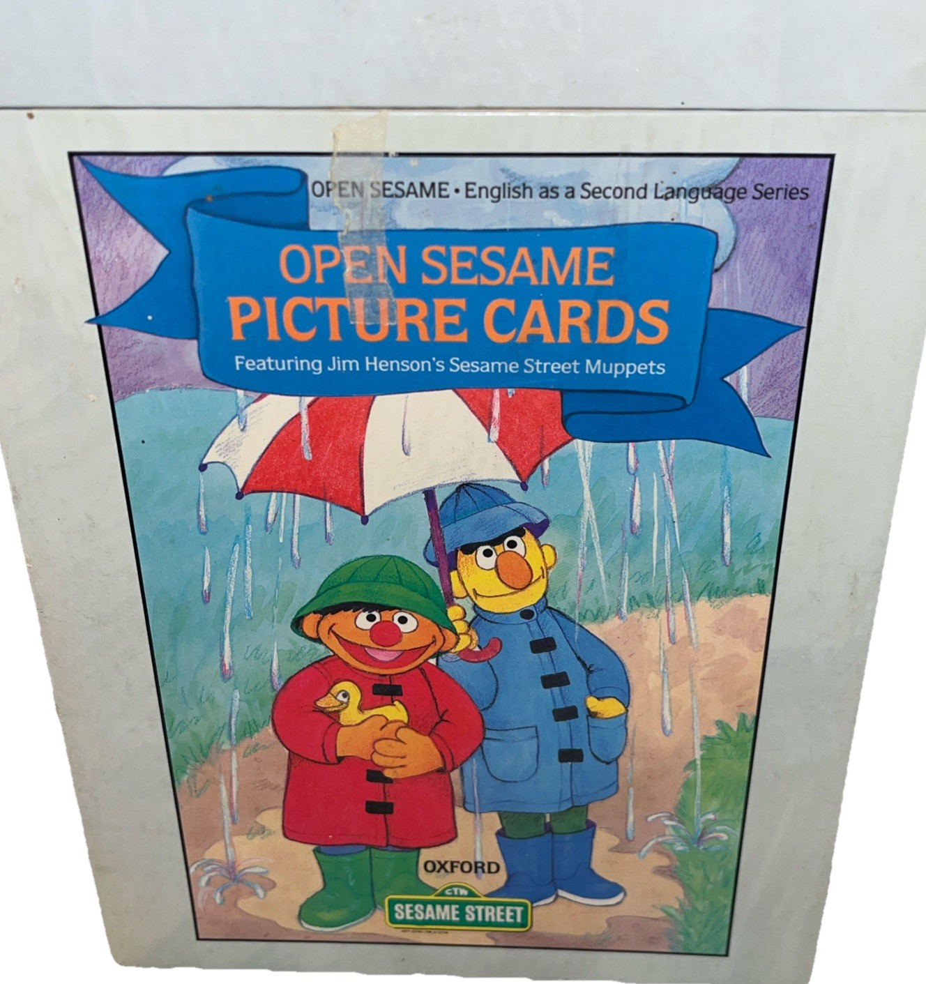 Open Sesame Large Picture Cards English As Second Language 75 Double Sided A5