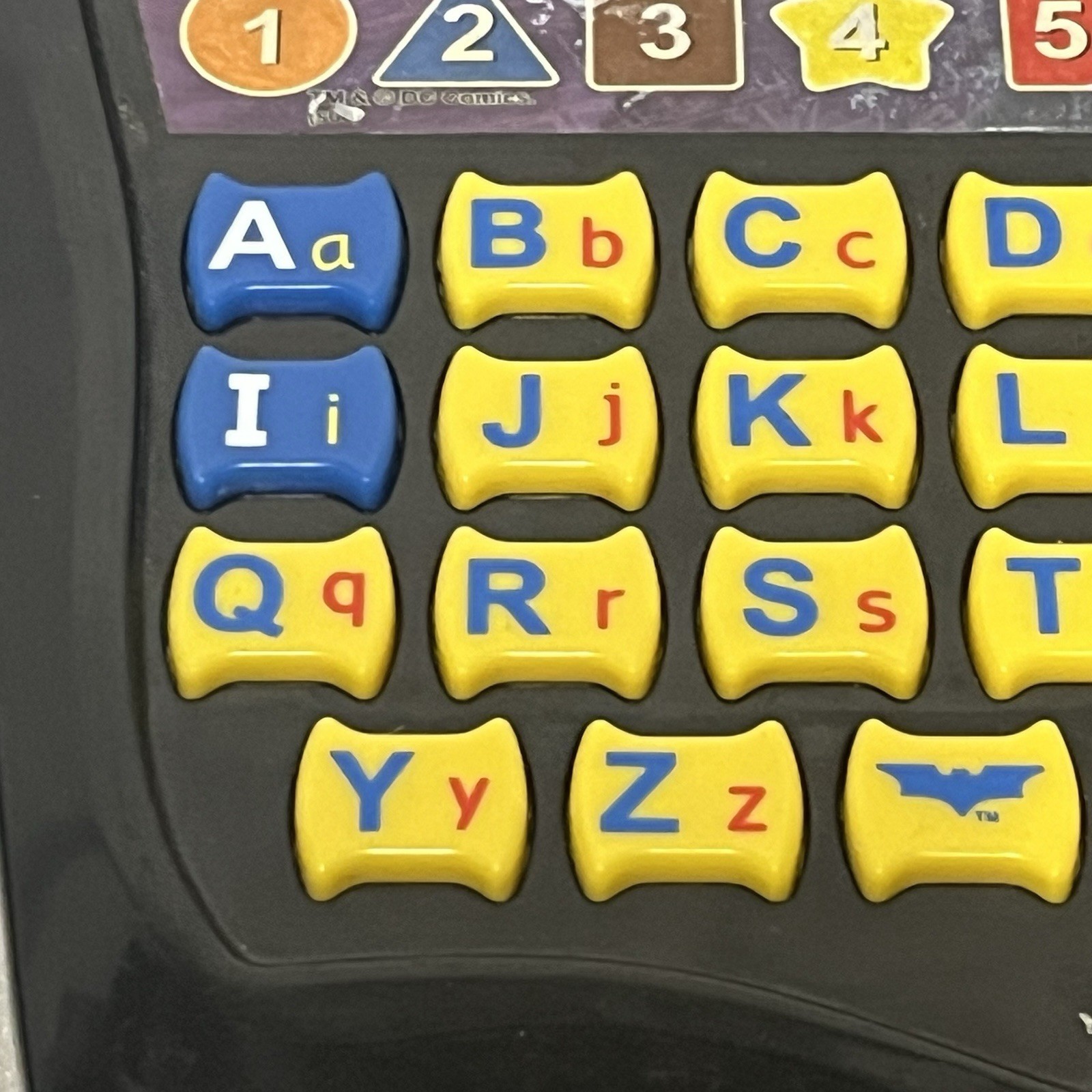 Rare Oregon Scientific Batman Dark Knight Computer Educational toy Laptop Game