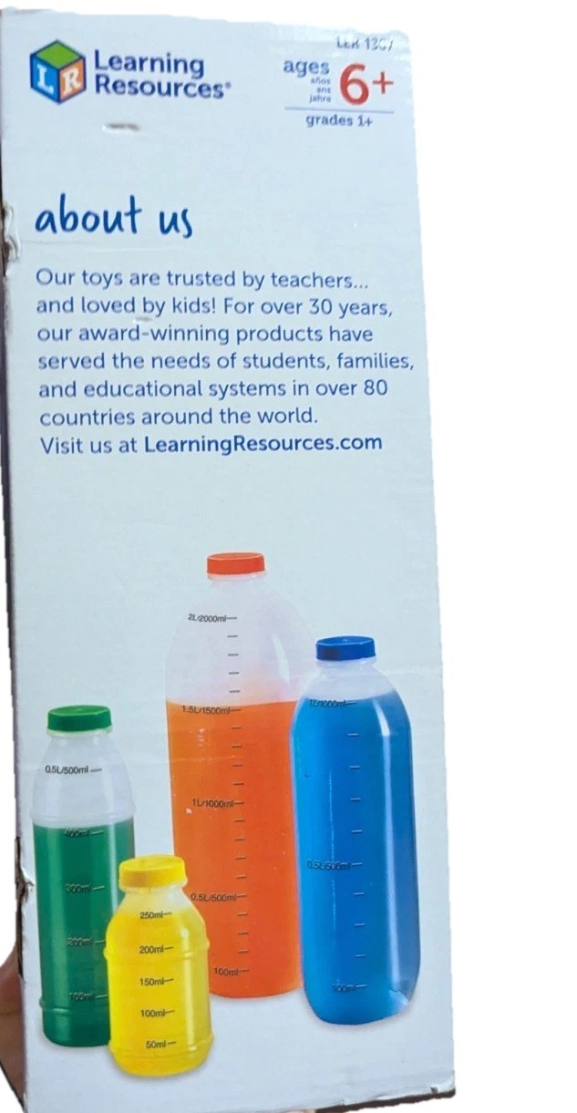 Learning Resources Liter Measurement Set