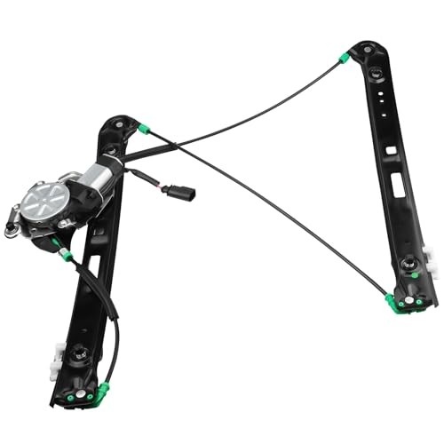 Front Passenger Side Power Window Regulator with Motor Replacement for BMW E46