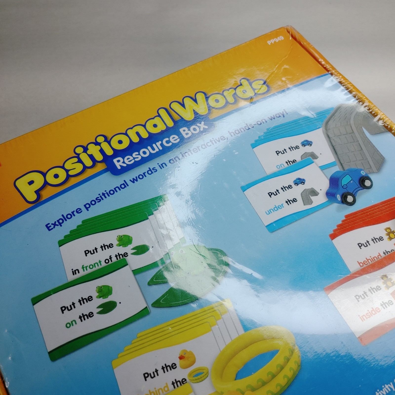 Lakeshore Positional Words Resource Box Ages 3+ PP949 Sealed (READ)