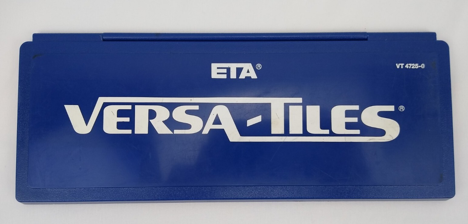 ETA Versa Tiles Answer Case VT4725-0 Math Language Arts Vintage