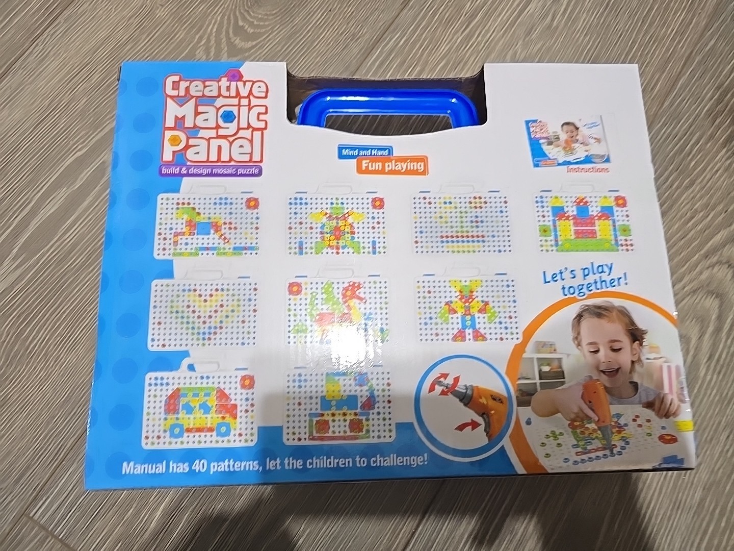 Creative Magic Panel Build And Design Puzzle Kids Toy