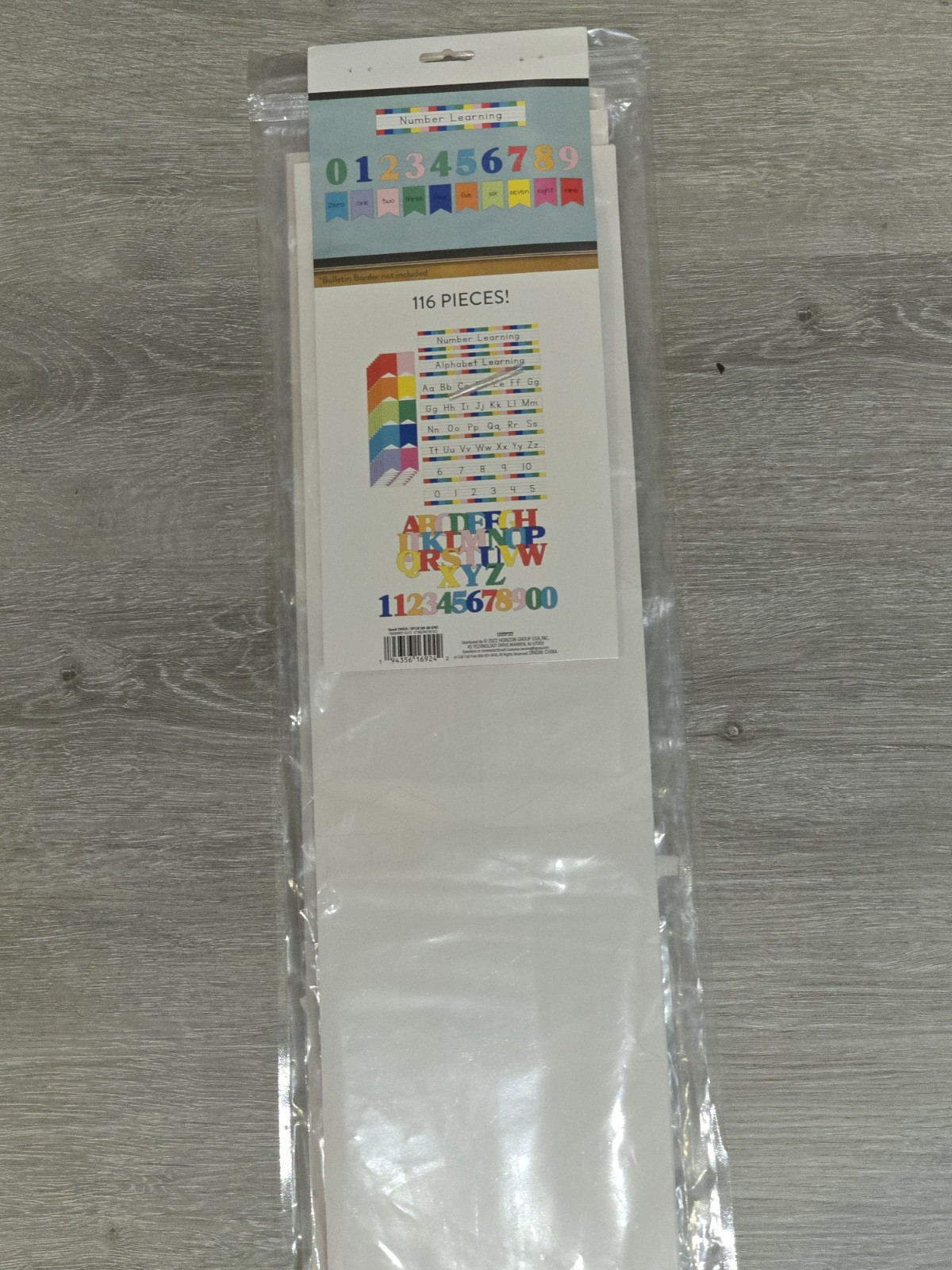 Teachers Toolbox 116 Pieces Alphabet Learning Classroom Decor