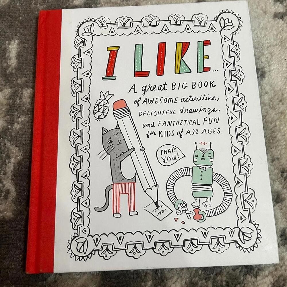 I Like A Great Big Book of Awesome Activities (NWT)