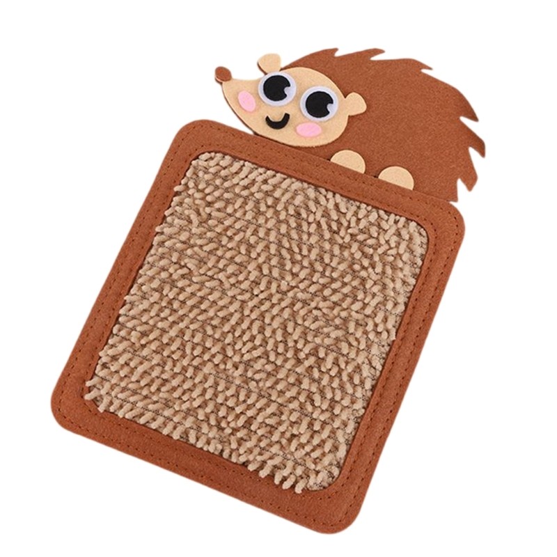 Infant Tactiles Development Toy Cute Animal Sensory Board for Sensory Play