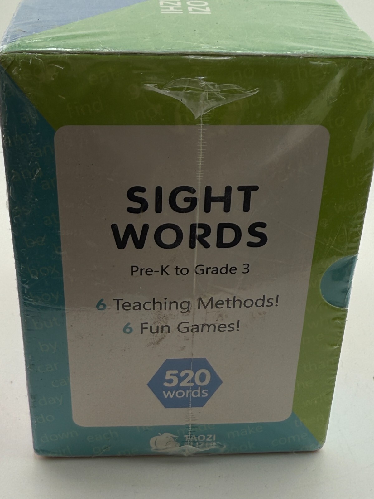 520 Sight Words Flash Cards Set – Preschool (Pre K) -3