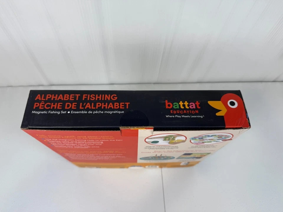 Magnetic Alphabet Fishing Set Educational Learning Game for Kids (Read)